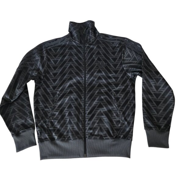 ADIDAS ORIGINALS men's Jacket, size S black/gray - Picture 1 of 11